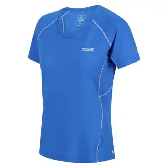 Decathlon Devote ii fitness-t-shirt voor dames - blauw aanbieding