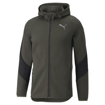 Decathlon Evostripe hoodie met rits voor heren puma aanbieding