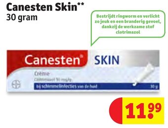 Kruidvat Canesten Skin 30 gram aanbieding