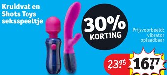 Kruidvat Kruidvat en Shots Toys seksspeeltje aanbieding