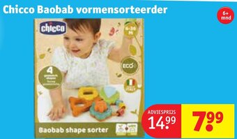 Kruidvat Chicco Baobab vormensorteerder aanbieding