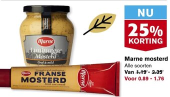 Hoogvliet Marne mosterd aanbieding