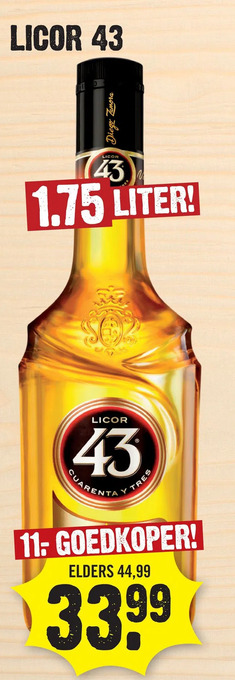 Super Dirck 3 Licor 43 aanbieding
