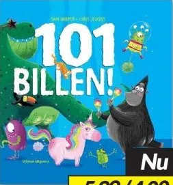 Boekenvoordeel 101 billen aanbieding