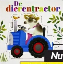 Boekenvoordeel De dierentractor een leuk kartonboekje met een verhaal en puzzel in één! aanbieding