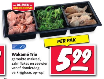 Nettorama Wakamé Trio aanbieding