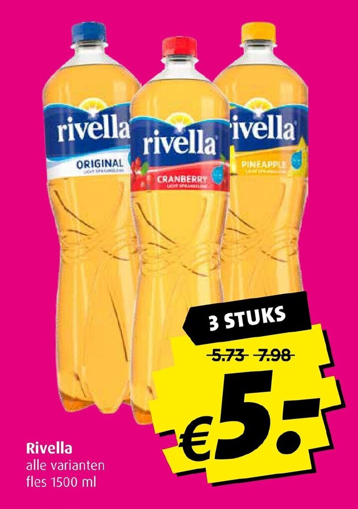 Rivella 3 STUKS aanbieding bij Boni
