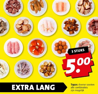 Boni Tapas 3 struks aanbieding