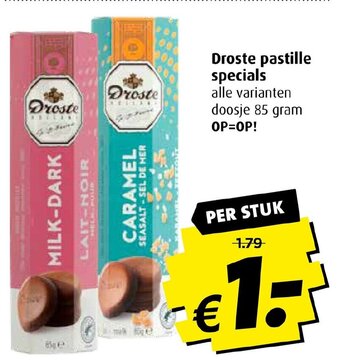 Boni Droste pastille specials 85 g aanbieding