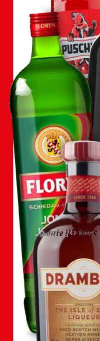Boni Florijn jonge jenever 1 liter aanbieding