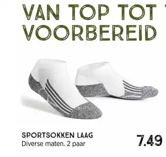 Xenos Sportsokken Laag aanbieding