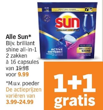 Albert Heijn Alle Sun aanbieding