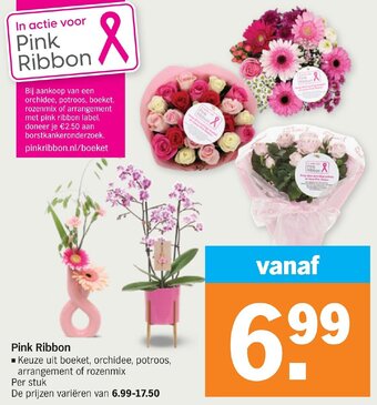 Albert Heijn Pink Ribbon aanbieding