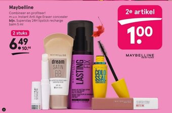 Etos Maybelline aanbieding