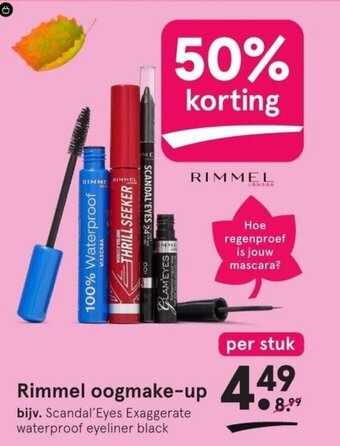 Etos Rimmel oogmake-up aanbieding