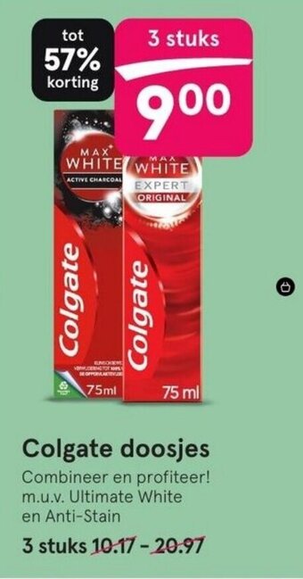 Etos Colgate doosjes aanbieding