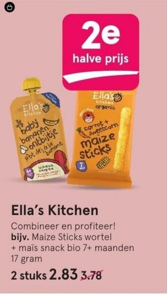 Etos Ella's Kitchen aanbieding