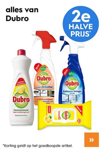 Blokker alles van Dubro aanbieding