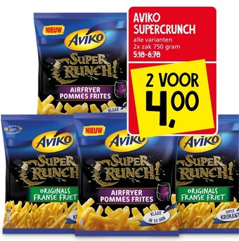 Jan Linders AVIKO SUPERCRUNCH aanbieding