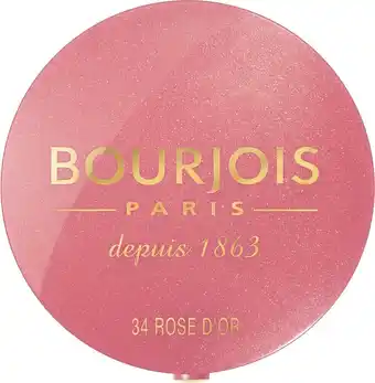 Bol.com Bourjois little round pot blush - 34 rose d'or aanbieding