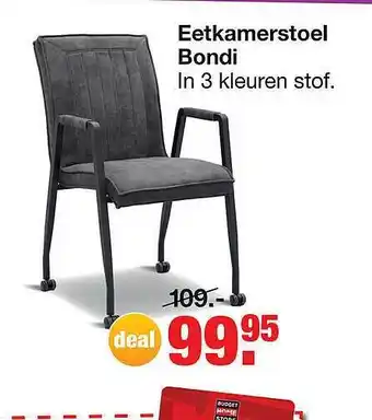 Budget Home Store Eetkamerstoel Bondi aanbieding