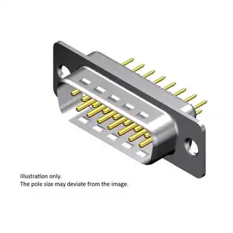 Conrad Molex 1727040071 d-sub connector aantal polen: 37 soldeerpennen 1 stuk(s) box aanbieding