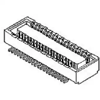 Conrad Molex 541020404 mezzanineconnector totaal aantal polen: 40 rastermaat: 0.5 mm 3000 stuk(s) tape on full reel aanbieding