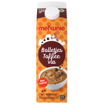 Dekamarkt Melkunie bolletjes toffeevla crunch aanbieding