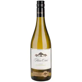 Dekamarkt Three oaks chardonnay aanbieding