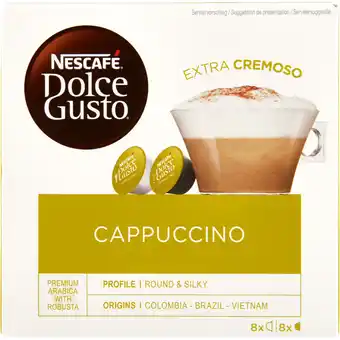 Dekamarkt Nescafé dolce gusto cappuccino aanbieding