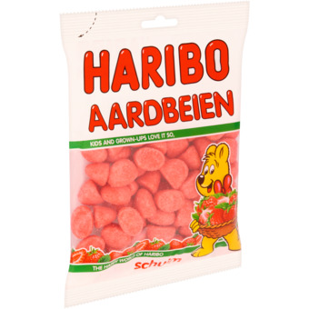Dekamarkt Haribo aardbeienschuim aanbieding