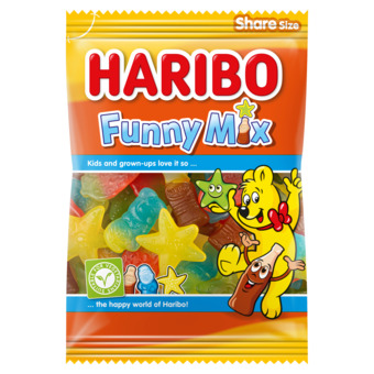 Dekamarkt Haribo funny mix aanbieding