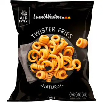 Dekamarkt Lamb weston twister fries naturel aanbieding