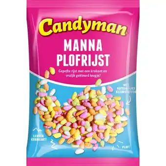 Dekamarkt Candyman manna plofrijst aanbieding