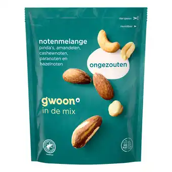 Dekamarkt G'woon notenmelange ongezouten aanbieding