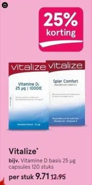 Etos Vitalize aanbieding