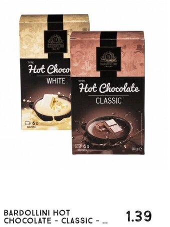 Xenos BARDOLLINI HOT CHOCOLATE CLASSIC aanbieding