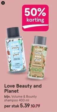 Etos Love beauty and planet aanbieding