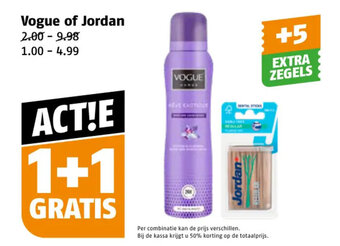 Poiesz Vogue of Jordan aanbieding