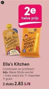 Etos Ella's kitchen aanbieding
