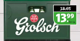 Poiesz Grolsch bier 16/24 flesjes, 30/45 cl aanbieding