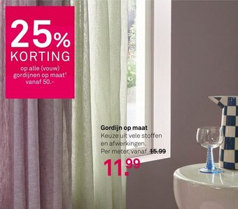 Karwei Gordijn op maat aanbieding
