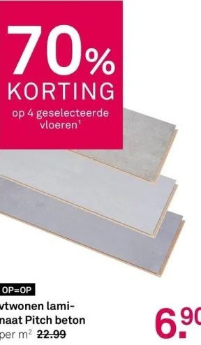 Karwei Vtwonen lami naat pitch beton aanbieding