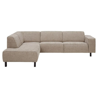 Kwantum Hoekbank lecce links taupe aanbieding