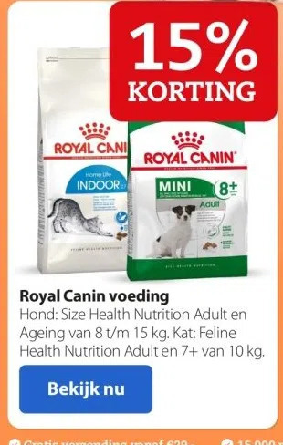 Pets Place Royal canin voeding aanbieding