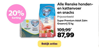 Plein.nl Alle Renske honden-en kattenvoer en snacks aanbieding