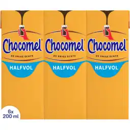 Jumbo Chocomel halfvol 6 x 200ml aanbieding