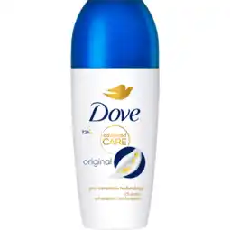 Jumbo Dove anti-transpirant deodorant roller original 50ml aanbieding