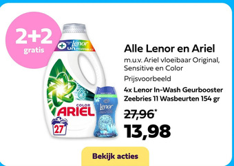 Plein.nl Alle Lenor en Ariel aanbieding