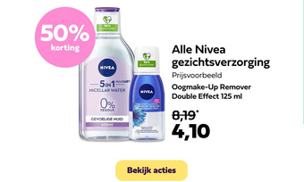 Plein.nl Alle Nivea gezichtsverzorging aanbieding